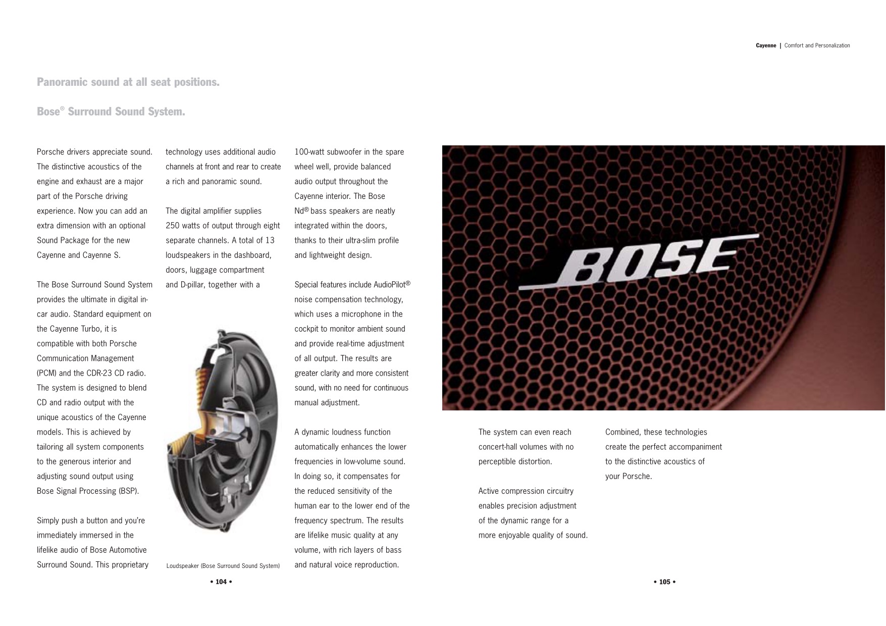 2008 Porsche Cayenne Brochure Page 21